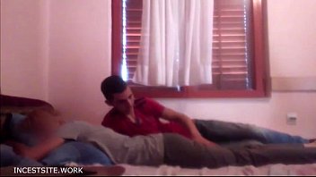 desk under mom and son Brother sister incest creampie sleep