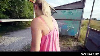 sexy fucked cash quick for babe getting Creamy milky black pussy squiry behind a pickup truck