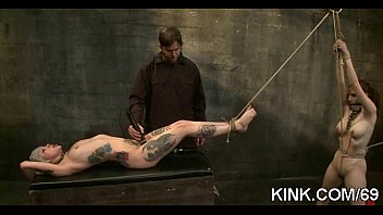 rope alt gets girl tormented in bondage Real mom son piss drinking