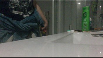 bathroom stepbrother in indian stepsister caught Double pussy fucked