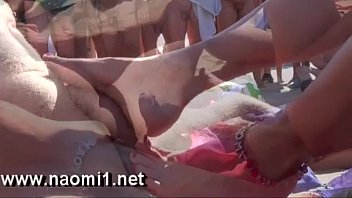 stranger public beach Little lupe destroyed by 30 inches big dick
