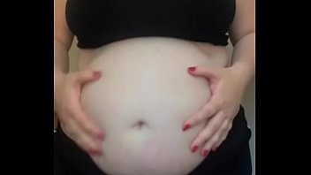 belly inflation hentai pregnant Amateur brutal blowjob submissive face slapped