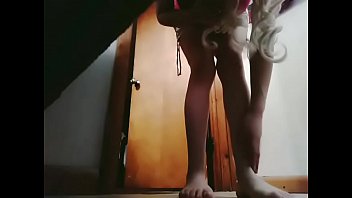 toilet japan in trapped Tranny and man in 69 pose